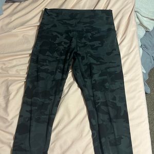 camo leggings from lululemon limited addition.
